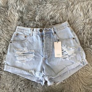 Tobi distressed shorts